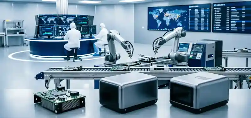 实验室和产线展示企业全流程交付能力