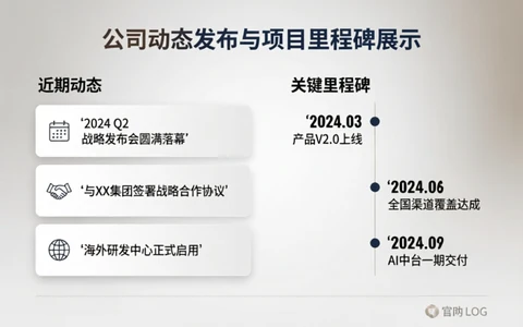 公司新闻配图展示项目进展